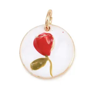304 Stainless Steel Enamel Pendants