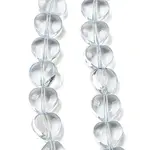 Baking Paint Transparent Glass Beads Strands