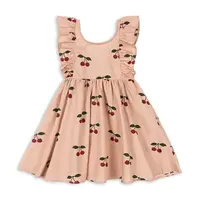 Dětské bavlněné šaty Konges Sløjd VERBENA DRESS GOTS růžová barva, mini, KS102296