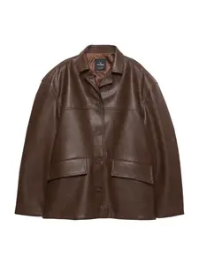 Pull&Bear Prechodná bunda  čokoládová