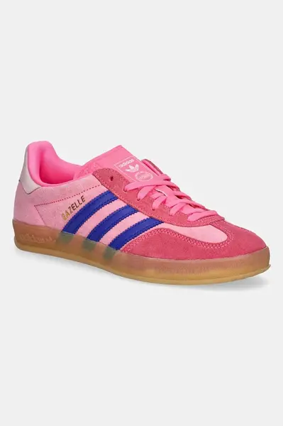 Semišové tenisky adidas Originals Gazelle Indoor W