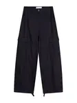 Bershka Rifľové kapsáče  námornícka modrá