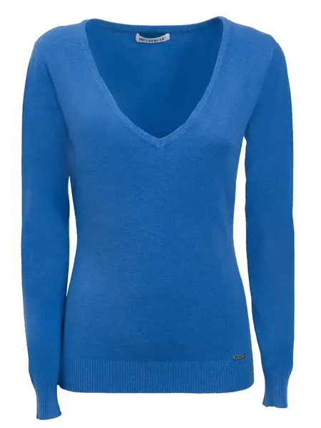 Influencer Tričko  modrá