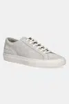 Nubukové tenisky Common Projects Achilles Contrast šedá barva, 6184