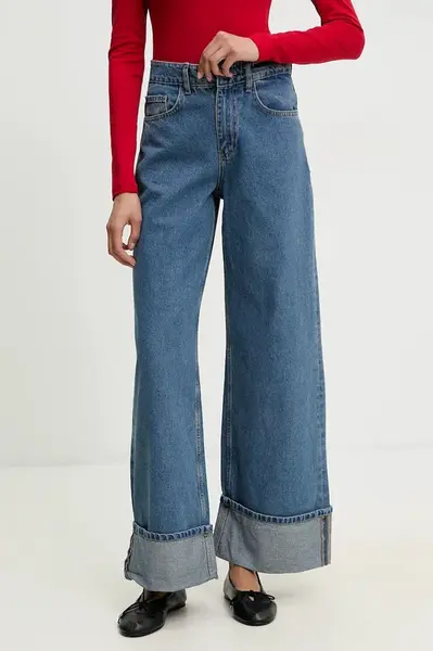 Džíny Answear.LAB dámské, high waist