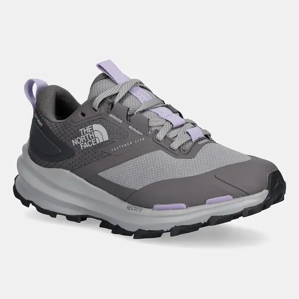 Boty The North Face Vectiv Fastpack Lite WP dámské, šedá barva, NF0A8AFCCIR1