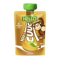 HELLO Cuuc kapsička s banánmi 100 g x 12 kusov