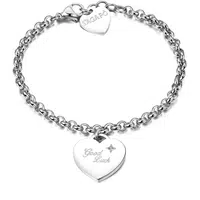 S'Agapõ Ocelový náramek Be My Always Good Luck SBM15