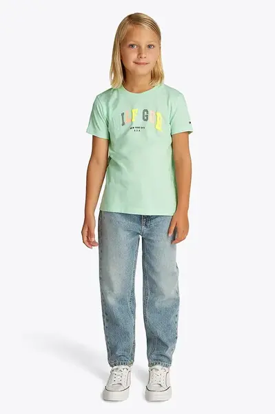 Dětské bavlněné tričko Tommy Hilfiger