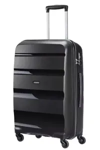 Stredný škrupinový kufor American Tourister Bon Air M Black