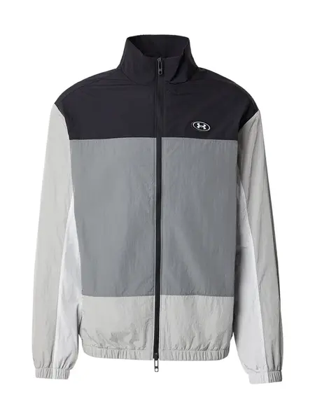 UNDER ARMOUR Športová bunda  sivá / grafitová / čierna