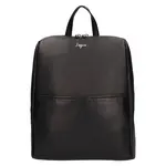 Dámsky kožený batoh Lagen Elvea - čierna