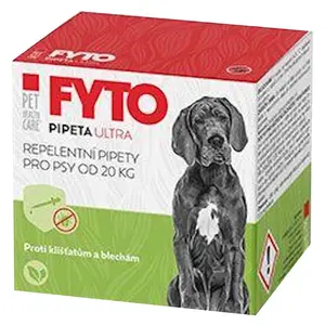 PET HEALTH CARE FYTO Pipeta ultra pro psy od 20 kg 6x10 ml
