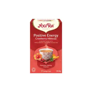 YOGI TEA Pozitivní energie BIO porcovaný čaj 17 sáčků