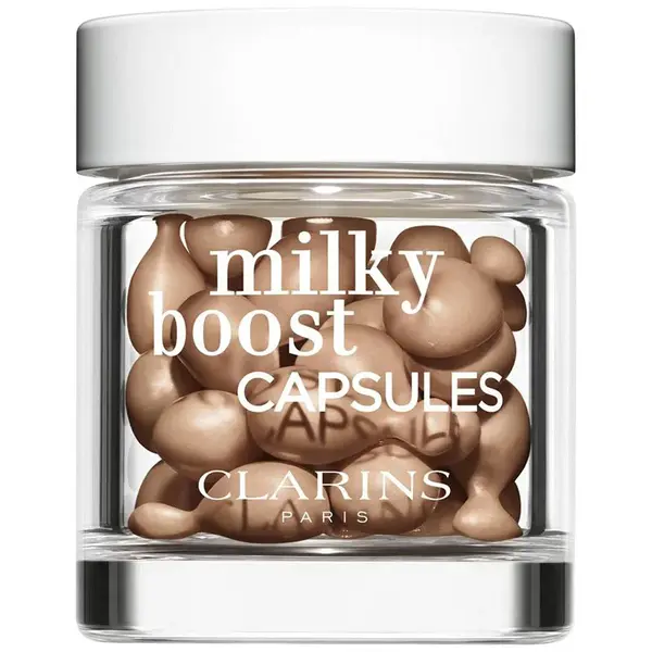 Clarins Milky Boost Capsules rozjasňujúci make-up kapsuly odtieň 06 30x0.2 ml