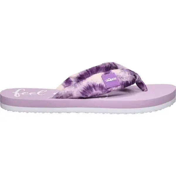 AQUOS AUREA Dámské žabky, fialová, velikost