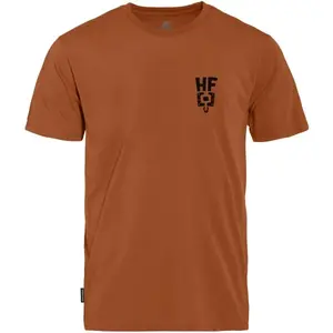 Horsefeathers PEDAL Pánské cyklistické triko, hnědá, velikost