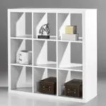 Regál Style 3x3, bílý