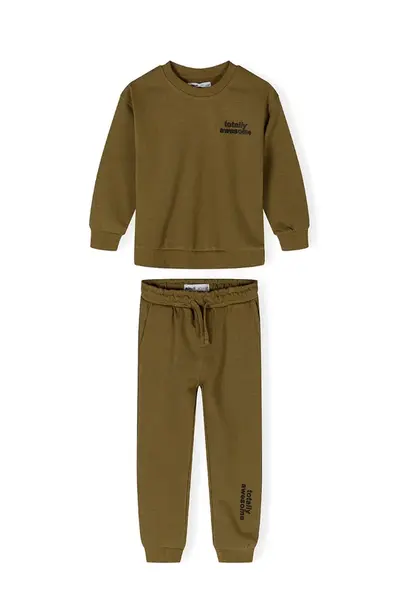 MINOTI Joggingová súprava  hnedá