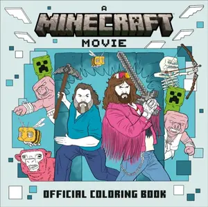 A Minecraft Movie Official Coloring Book - Mojang AB