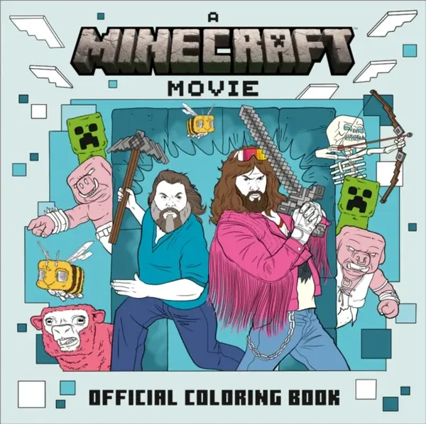 A Minecraft Movie Official Coloring Book - Mojang AB