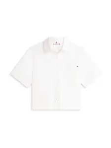 TOMMY HILFIGER Blúzka 'ESS'  biela