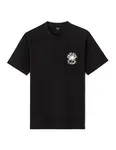 Čierne unisex tričko s krátkym rukávom