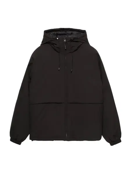 Pull&Bear Prechodná bunda  čierna