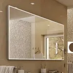 Zrkadlo s osvetlením Nimco 120x70 cm strieborná ZP 13006VX