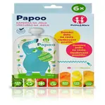 PETITE&MARS Papoo Slon Kapsička na jídlo 6 ks