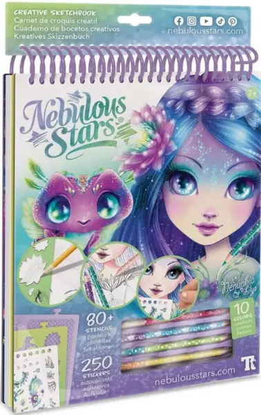 Stars Kreativní sketchbook Nenuphia