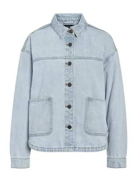 Noisy may Prechodná bunda 'NMKETTIE'  modrá denim