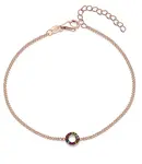 MOISS Minimalistický bronzový náramek se zirkony B0000702