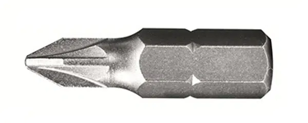 Bit křížový Pozidrive 1/4" PZ2, 25 mm - JONNESWAY D125Z2A Velikost: PZ2