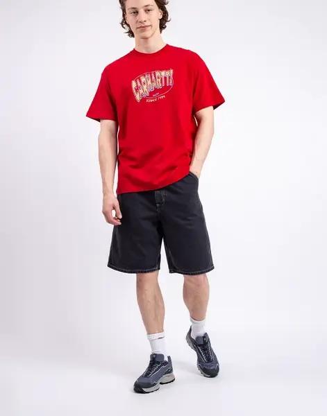Carhartt WIP Simple Short Black heavy stone wash 33