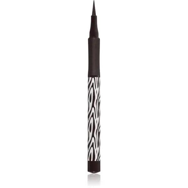 Dermacol Black Sensation Precise Black očné linky Brown 1 ml