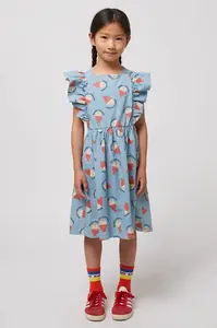 Dětské bavlněné šaty Bobo Choses Morning Egg