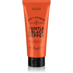 Scottish Fine Soaps Thistle & Black Pepper sprchový gel pro muže 200 ml