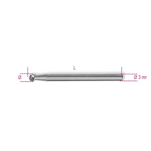 Beta tools Rotační pilník z tvrdokovu, 426MD-3/S3