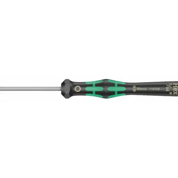 Wera 118078 Šroubovák šestihranný 5/64"x60 mm k použití v elektronice Kraftform Micro typ