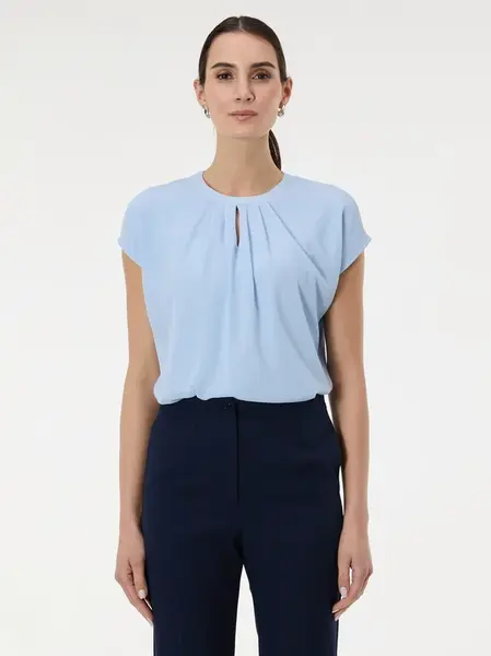 Svetlomodré dámske tričko s krátkym rukávom ORSAY