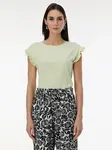 Světle zelené dámské tričko s krátkým rukávem ORSAY - Dámské