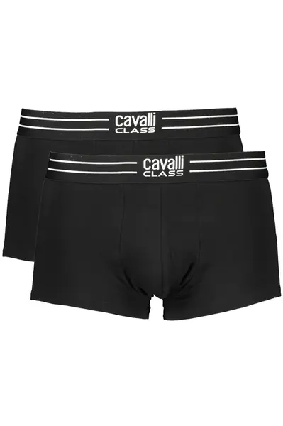 CAVALLI CLASS pánské boxerky černé