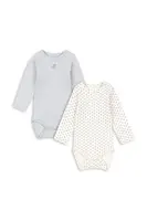 Kojenecké body Fanga Fontana BELLO 2 PACK LS BODY OCS