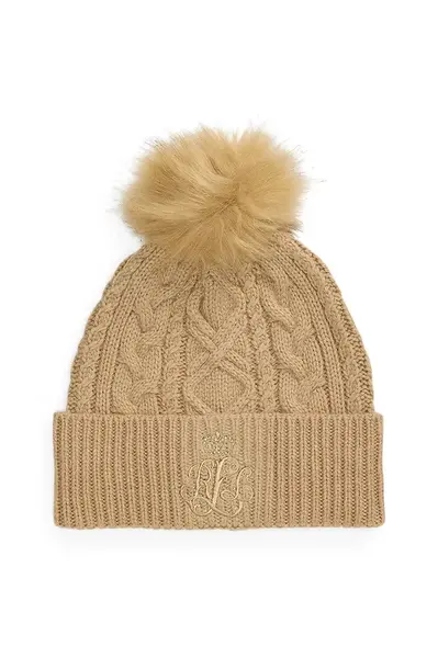 Čepice s příměsí vlny Lauren Ralph Lauren