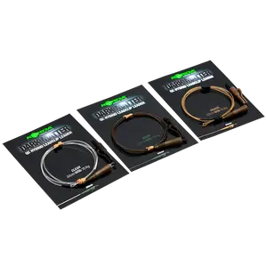 Korda koncová montáž dark matter leader qc hybrid clip 50 cm 18,1 kg - clear