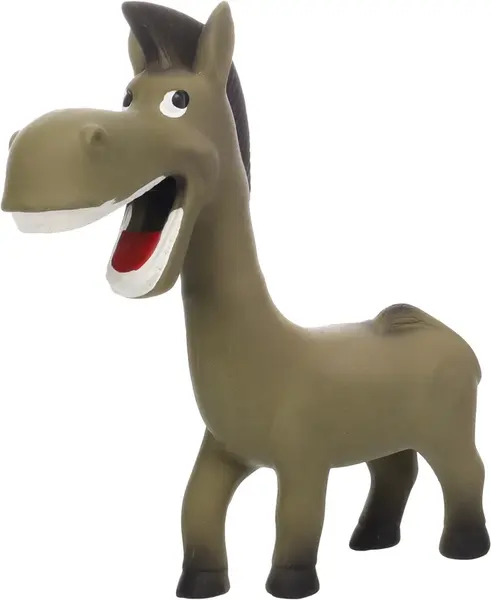 Flamingo Dungo latexová hračka pre psa - zelenomodrý oslík 1 ks