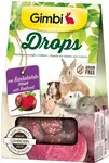Gimbi Drops Snack  s červenou řepou 50 g