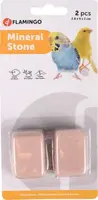 Flamingo brusný kámen pro ptáky 2 ks