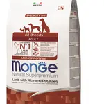Monge Speciality Line All Breeds Adult Monoprotein suché krmivo pro psy - jehněčí maso, rýže a brambory 2,5 kg